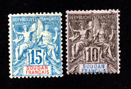 SOudan N° 7,8 N* TB Cote 35 Euros !!! - Unused Stamps