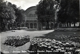 Torino. Stazione Porta Nuova. Giardini Piazza Carlo Felice - Stazione Porta Nuova