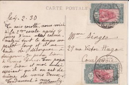 SOMALIS  1930 JOLIE CARTE - Covers & Documents