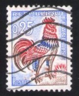 France 1962 Oblitéré Used Stamp Coq De Decaris 0,25 F Y&T 1331 - 1962-1965 Hahn (Decaris)