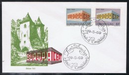 Luxemburg FDC Y/T 738 / 739 - 1960