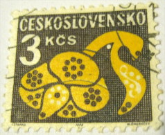 Czechoslovakia 1971 Postage Due 3k - Used - Timbres-taxe