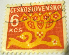 Czechoslovakia 1971 Postage Due 6k - Used - Timbres-taxe