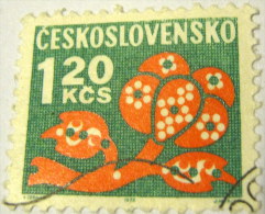 Czechoslovakia 1971 Postage Due 1.20k - Used - Postage Due