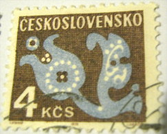 Czechoslovakia 1971 Postage Due 4k - Used - Segnatasse