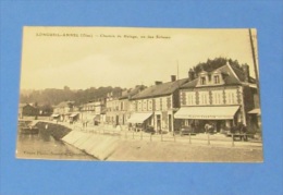 Longueil Annel - ( Oise ) - Chemin De Halage , Vu Des écluses  :::: Animation - Longueil Annel