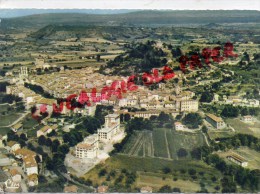 04 -  FORCALQUIER - VUE GENERALE AERIENNE - Forcalquier