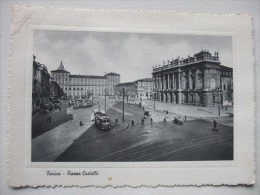 G89 Torino - Piazza Castello - 1954 - Places