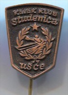 Rowing, Kayak, Canoe - Studenica, Yugoslavia, Vintage Pin, Badge - Rudersport