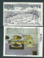 St Pierre Et Miquelon N° 821 / 22  XX Les 2 Valeurs Sans Charnière,TB - Usati