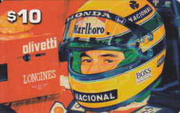 USA F1 Ayrton Senna Honda, Rare Limited Ed° 2000 Ex - Altri & Non Classificati