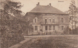 1916    Spincourt   " Le Château Occupé Par Les Allemands " - Spincourt