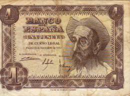 I PESETA 19 Noviembre 1951 Don Quijote - Otros & Sin Clasificación