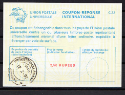 COUPON REPONSE INTERNATIONAL-INDIA - Sin Clasificación