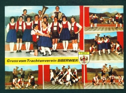 AUSTRIA  -  Trachtenverein Biberweir  Multi View  Unused Postcard As Scan - Reutte