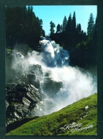 AUSTRIA  -  Krimml  Waterfalls  Unused Postcard As Scan - Krimml