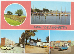 RIBNITZ-DAMGARTEN : Grünanlagen Am Seglerhafen - Seglerhafen - Gdansker StraBe - Sportierheim - Markplatz - Ribnitz-Damgarten