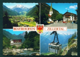 AUSTRIA  -  Zillertal  Mayrhofen  Multi View  Unused Postcard As Scan - Zillertal