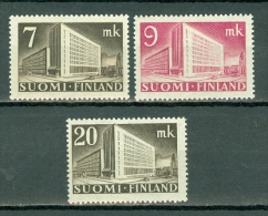 Finland 1943-45 Yv 265/67*, Facit 273*, 274*, 304*, MH - Neufs