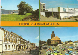 RIBNITZ-DAMGARTEN : An Der Boddenpromenade-Kaufhalle"Hans Burmeister"-Karl-Marx StraBe-Karl-Marx-Platz - Ribnitz-Damgarten