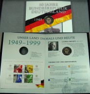 Numis-Gedenkblatt A5 "50 Jahre Bundesrepublik Deutschland" - Deutschland