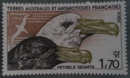 TAAF  -  Pétrels  Géants - Unused Stamps