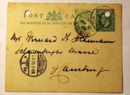 Great Britain H&G # 29, Pse Postal Card, Used, Issued 1902 - Covers & Documents