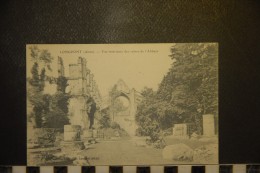 CPA 02-  LONGPONT  VUE INTERIEURE DES RUINES DE L'ABBAYE - Autres & Non Classés