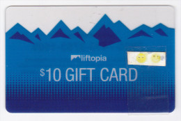 USA - Carte Translucide Liftopia - Credit Cards (Exp. Date Min. 10 Years)