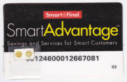 USA - Carte SMART AND FINAL - Credit Cards (Exp. Date Min. 10 Years)