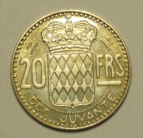Monaco ESSAI ARGENT / Silver 20 Francs 1950 # 3 - Uncirculated