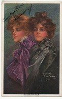 Philip Boileau The Dreamy Hour  Very Beautiful Card With 2 Faces - Boileau, Philip