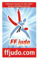 Autocollant Stickers De La FFJDA De JUDO - Gevechtssport