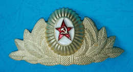 Soviet Army - Head Badge - Hoeden
