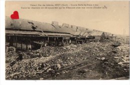 12515-LE-59-Usine à Zinc Des Asturies,AUBY-Grande Halle Des Fours à Zinc-Toutes Les Cheminées Ont été Dynamitées Par Le - Auby