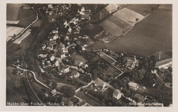 AK Mulda Erzgebirge Fliegeraufnahme Luftbild Bahnhof ? Eisenbahn Zugstrecke Bei Sayda Freiberg Brand Frauenstein Zethau - Mulda (Erzgeb.)