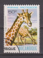 Mocambique, Mozambique Used ; Giraffe, Jirafa, - Giraffen
