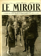 Guerre 14-18 Le Miroir N° 138 Du 16 Juillet 1916 - Oorlog 1914-18