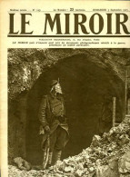 Guerre 14-18 Le Miroir N° 145 Du 3 Septembre 1916 - Weltkrieg 1914-18