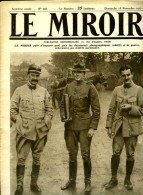 Guerre 14-18 Le Miroir N° 208 Du 18 Novembre 1917 - Weltkrieg 1914-18