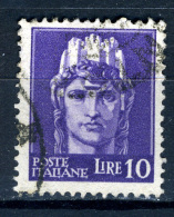 1945/46 - Regno -  Italia - Italy - Sass. Nr. 542 -  Used (o) - (ITA3152A.31) - F.to Biondi - Oblitérés