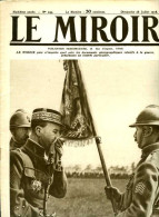 Guerre 14-18 Le Miroir N° 244 Du 28 Juillet 1918 - Guerra 1914-18