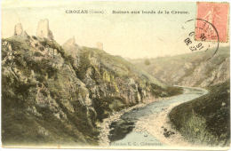 23/CPA- Crozan - Ruines Aux Bords De La Creuse - Crozant