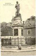 21/ CPA A - Auxonne - Statue Napoléon - Auxonne