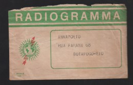 Brazil Brasil Ca 1945 RADIOGRAM RADIOGRAMMA Rio De Janeiro - Lettres & Documents