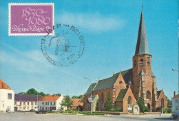 Zedelgem.  -   FDC -   150 Jaar  België  1980 - Zedelgem