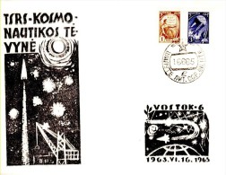 Russia USSR 1965,Rocket,Spaceship/Vai Sseau Silute,"Vostok 5&6" Issued 150 Cacheted Covers Lollini 4565 St 1 - Russie & URSS