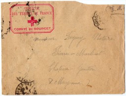 TB 386 - Franchise Militaire  - Croix - Rouge - Union Des Femmes De France - Comité Du BOURGET Pour CHATEAU - GONTIER - Oorlog 1914-18