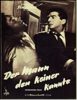 Illustrierte Film-Bühne  -  Der Mann Den Keiner Kannte  -  Mit Victor Mature  -  Filmprogramm Nr. 3838 Von 1957 - Revistas