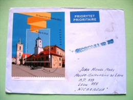 Poland 2012 Cover To Nicaragua - Church S.s. - Brieven En Documenten